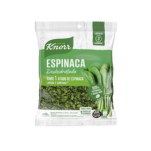 Vegetales deshidratados  espinacas / Spinach Dehydrated Vegetables KNORR (50 gr - 1.76 Oz)