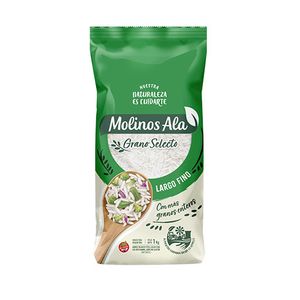 Arroz largo fino  g.sel. x / Fine long rice g.sel. x MOLINOS ALA (1 kg - .04 Oz) UNIDADES x CAJA 10San Telmo Market, tu mercado mayorista argentino con envio a todo el mundo