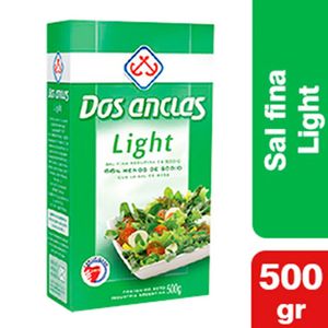Sal fina  light estuche / Light fine salt in case DOS ANCLAS (500 gr - 17.64 Oz) UNIDADES x CAJA 24San Telmo Market, tu mercado mayorista argentino con envio a todo el mundo