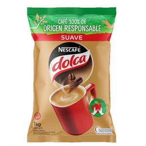 Cafe instantaneo  Suave d/p / Mild instant coffee d/p DOLCA (1 kg - .04 Oz) UNIDADES x CAJA 2San Telmo Market, tu mercado mayorista argentino con envio a todo el mundo