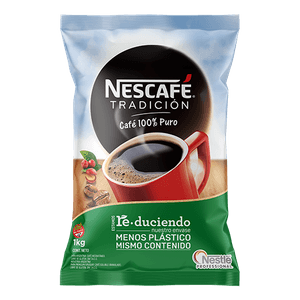 Cafe instantaneo  tradición doy pack / Instant coffee tradition I give pack NESCAFE (1 kg - .04 Oz)