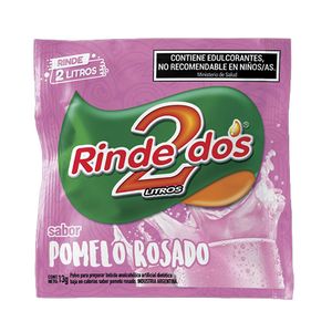 Jugo en polvo  pomelo rosado / Pink grapefruit juice powder RINDE DOS (13 gr - .46 Oz)