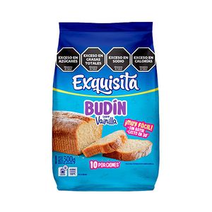 Premezcla budin  vainilla / Vanilla pudding premix EXQUISITA (300 gr - 10.58 Oz)