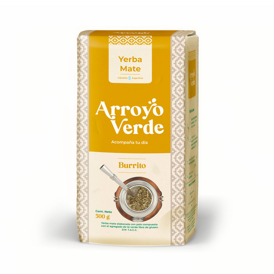 Yerba Mate con Burrito ARROYO VERDE - ( 500gr 1.1 Lb)