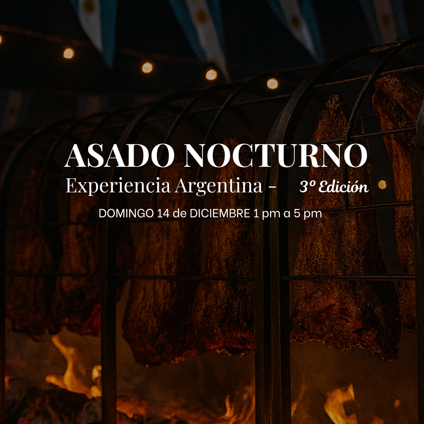 Asado & Tango- Experiencia Argentina Domingo 14 de Diciembre