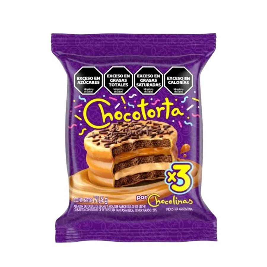 Alfajor Chocotorta Triple Negro - (70gr - 2.4Oz)
