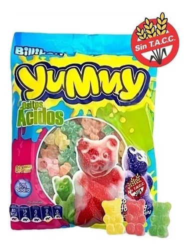 Gomitas Frutales Ositos Acidos / Jelly Acid Bears YUMMY - (150 gr 5.29Oz)