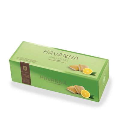Galletitas Dulces Rellenas con Sabor a Limon / Sweet Cookies Filled With Lemon  x 12 units HAVANNA  (300 Gr - 10.58 Oz) San Telmo Market, Argentine Grocery & Restaurant, We Ship All Over USA and CANADA