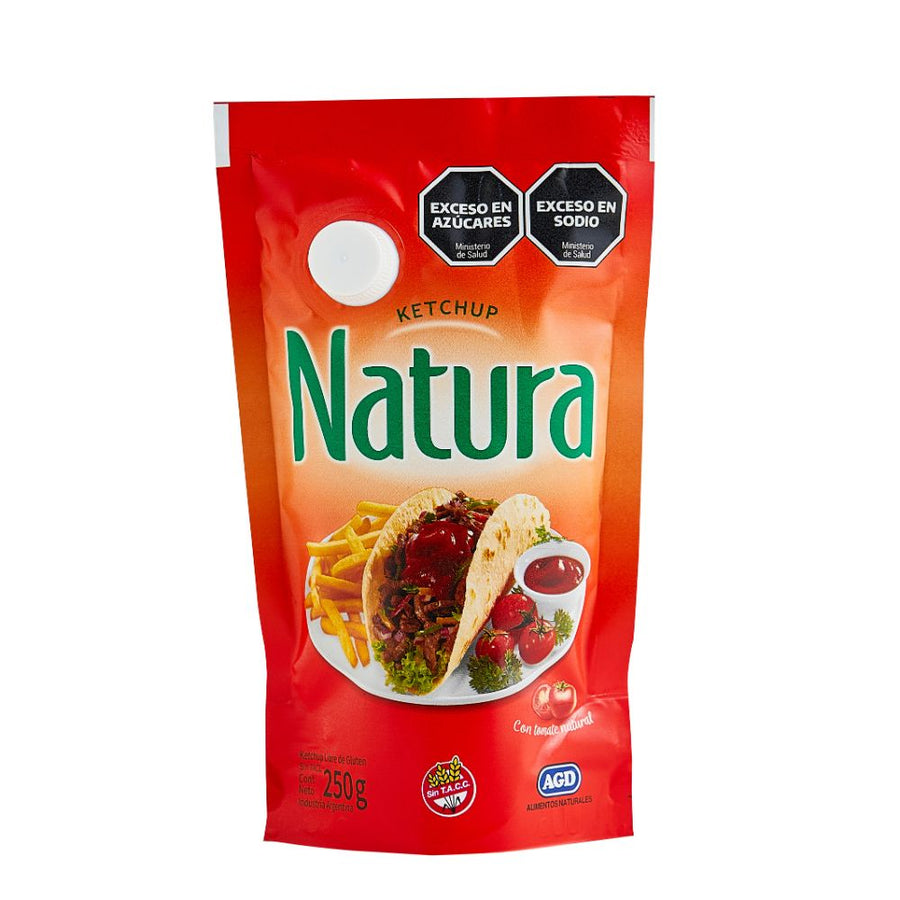Ketchup  / Tomato Sauce NATURA - ( 250 gr 8.81Oz) San Telmo Market, Argentine Grocery & Restaurant, We Ship All Over USA and CANADA