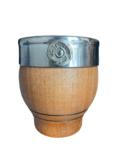 Mate Algarrobo Imperial / Artisan Mate Cup Algarrobo Wood San Telmo Market, Argentine Grocery &amp; Restaurant, We Ship All Over USA and CANADA