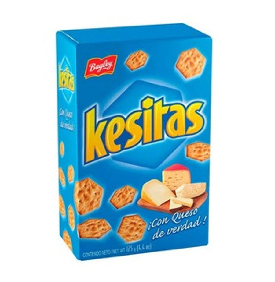 Galletitas Crackers de Queso / Cheese Crackers KESITAS - (125 Gr - 4.4 Oz) San Telmo Market, Argentine Grocery & Restaurant, We Ship All Over USA and CANADA