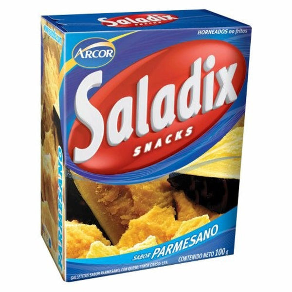 Galletitas Sabor Parmesano  / Parmesan Flavored Biscuits SALADIX - (80 gr - 2.82 oz)