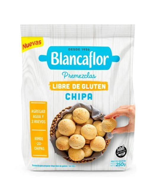 Pre mezcla para Chipa  / Pre mix Cheese Bread GLUTEN FREE BLANCAFLOR- (250gr 1.1Lb)