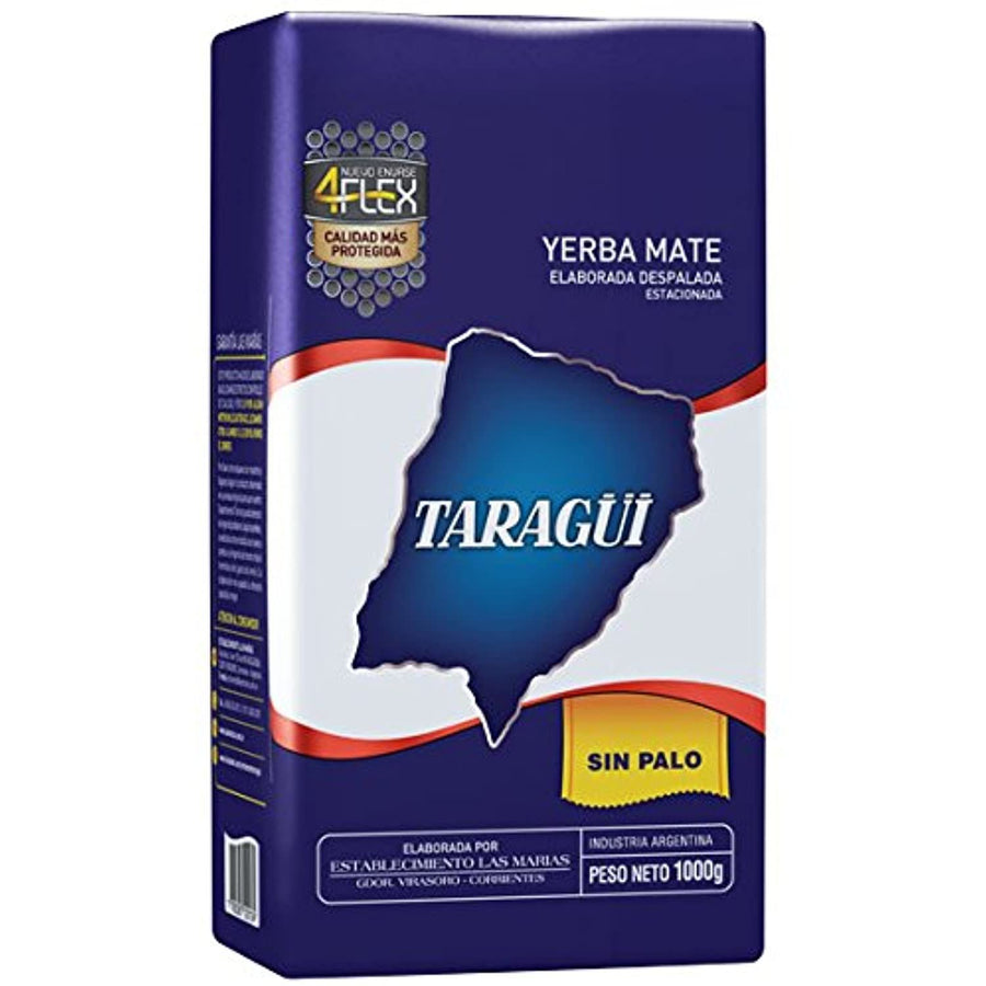 Yerba Mate Taragui Despalada - ( 1 kg 2.2 Lb) San Telmo Market, Argentine Grocery & Restaurant, We Ship All Over USA and CANADA