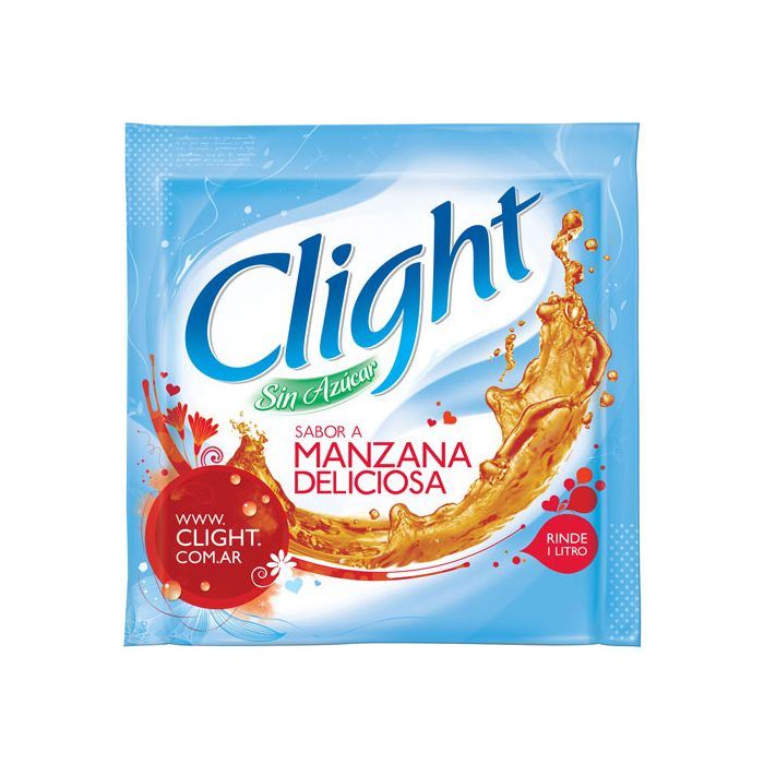 Juice Powder Clight Apple - Manzana - Promo 3U x 18 gr. San Telmo Market, Argentine Grocery & Restaurant, We Ship All Over USA and CANADA