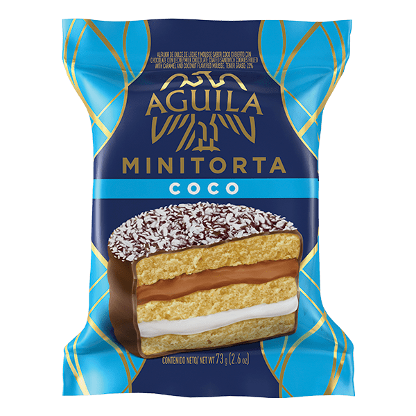 Alfajor Minitorta Clasico/ Alfajor Mini Torta Coco AGUILA - ( 72 gr - 2.53Oz) San Telmo Market, Argentine Grocery & Restaurant, We Ship All Over USA and CANADA