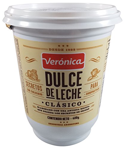 Dulce de Leche Clásico VERONICA - ( 400 gr 14.10Oz) San Telmo Market, Argentine Grocery & Restaurant, We Ship All Over USA and CANADA