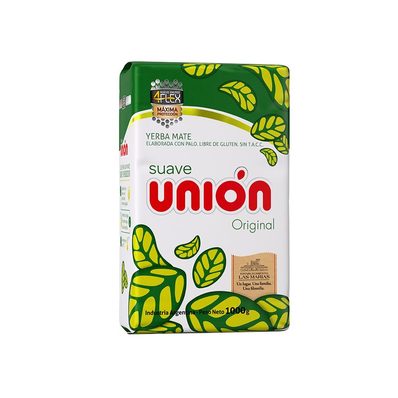Yerba Mate UNION  Special Selection - ( 1 Kg 2.2 Lb) San Telmo Market, Argentine Grocery & Restaurant, We Ship All Over USA and CANADA
