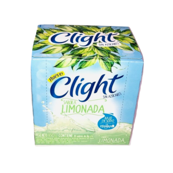 Jugo en Polvo sabor Limonada / limonade Powdered Drink CLIGHT - (20 sobres / 20 sachets) San Telmo Market, Argentine Grocery & Restaurant, We Ship All Over USA and CANADA