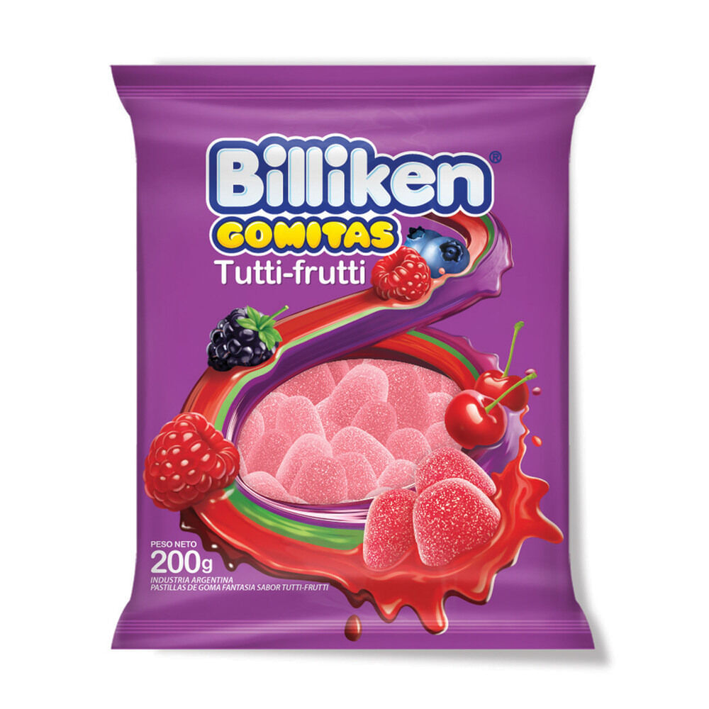 Gomitas  Tutti Frutti / Tutti Frutti Jelly Billiken -(200 gr 7.05 Oz)