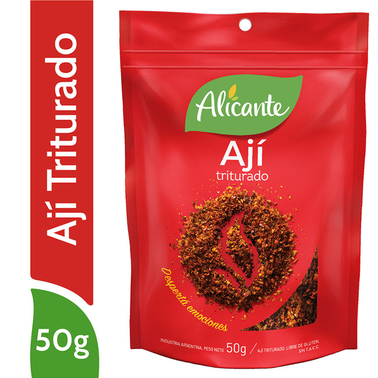 Aji molido triturado - Red Pepper flakes Alicante - (50 Gr 1.6 Oz)