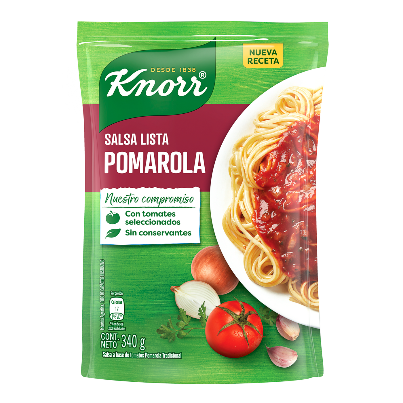 Salsa Pomarola / Pomarola Sauce - Knorr (340 Gr 11.99 Oz)