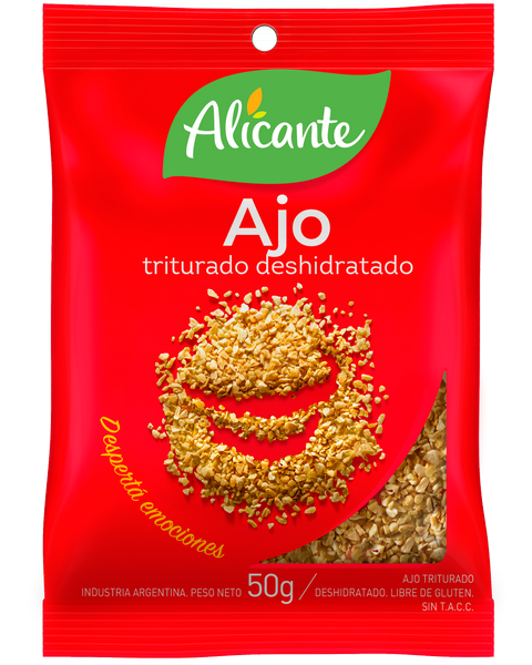 Ajo Triturado / Crushed Garlic ALICANTE - ( 50gr 1.76 Oz) San Telmo Market, Argentine Grocery & Restaurant, We Ship All Over USA and CANADA