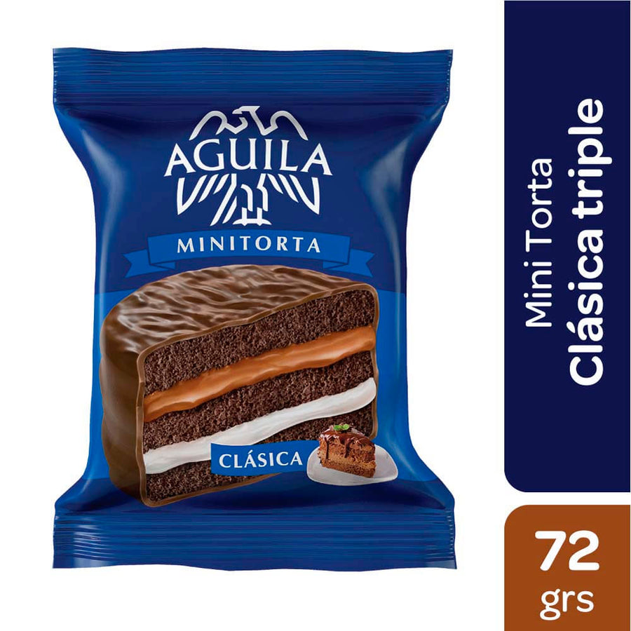 Alfajor Minitorta Clasico/ Alfajor Mini Torta Classic AGUILA - ( 72 gr - 2.53Oz) San Telmo Market, Argentine Grocery & Restaurant, We Ship All Over USA and CANADA