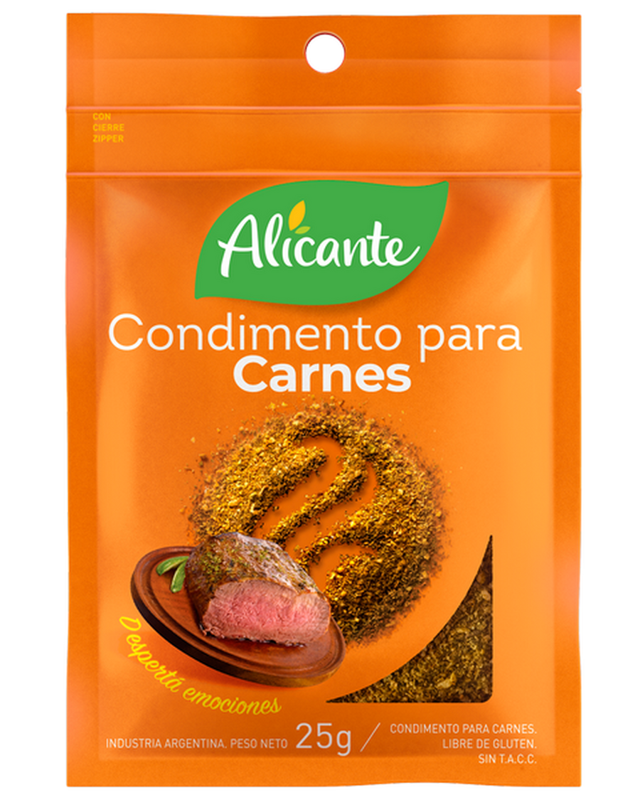 Condimento para carnes / Beef Spice Mix ALICANTE - ( 25 gr 0.88Oz) San Telmo Market, Argentine Grocery & Restaurant, We Ship All Over USA and CANADA