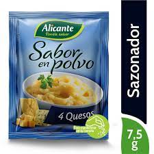 Saborizante 4 Quesos / 4 Cheese Flavor Alicante - ( 7.5gr 0.27Oz) San Telmo Market, Argentine Grocery & Restaurant, We Ship All Over USA and CANADA