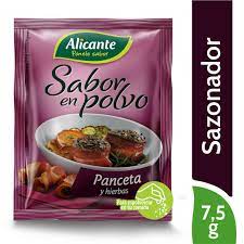 Saborizante Panceta / Bacon Flavor Alicante - ( 7.5gr 0.27Oz) San Telmo Market, Argentine Grocery & Restaurant, We Ship All Over USA and CANADA