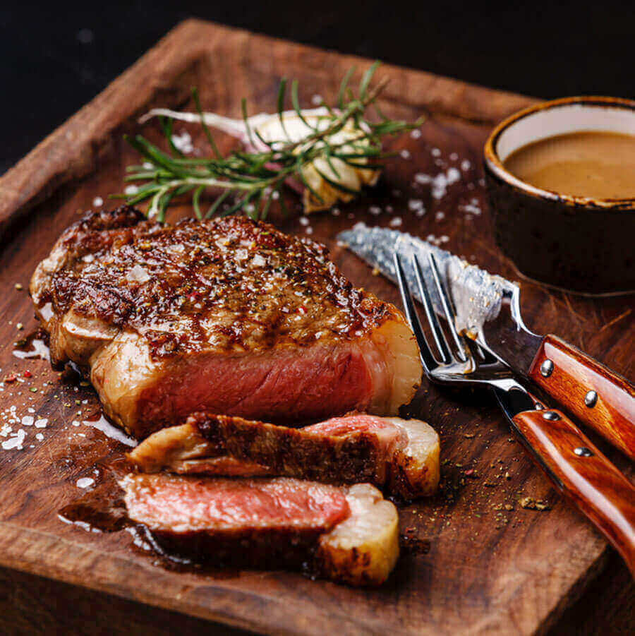 Bife de Chorizo ( 1 Unidad / Price per Lb ) Corte de carne Argentino. Argentinean Beef Cuts. ONLY PICK UP - NO SHIPPING San Telmo Market, Argentine Grocery & Restaurant, We Ship All Over USA and CANADA