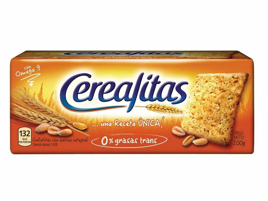Galletitas de Cerales / Cereal Cookies CEREALITAS - (207 gr / 7.30 oz) San Telmo Market, Argentine Grocery & Restaurant, We Ship All Over USA and CANADA