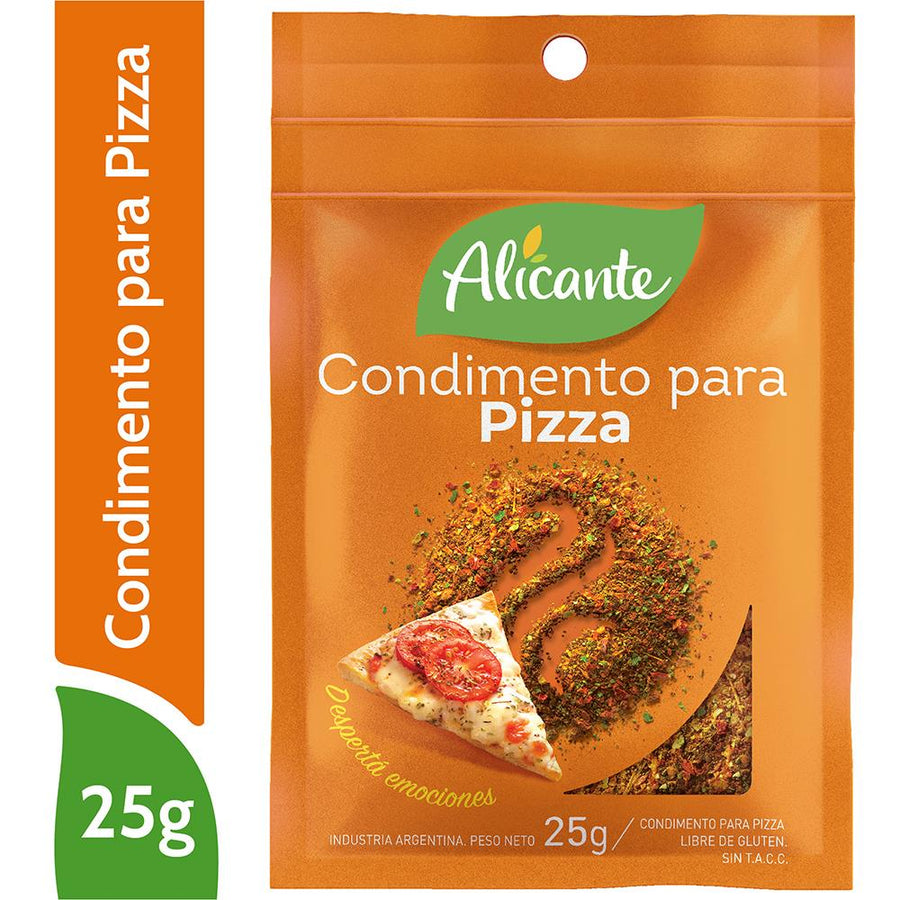 Condimento Pizza / Pizza sauce Spice mix ALICANTE - ( 25 gr 0.88Oz) San Telmo Market, Argentine Grocery & Restaurant, We Ship All Over USA and CANADA