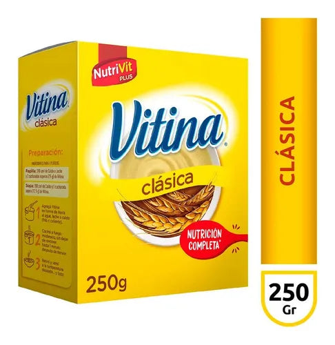 Vitina NutriVit Plus Trigo Semola CLASICA / Wheat Semoline Meal with vitamins ( 500 Gr 1.1Lb) San Telmo Market, Argentine Grocery & Restaurant, We Ship All Over USA and CANADA