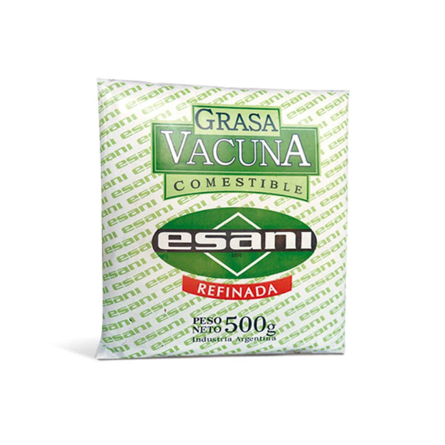 Grasa Vacuna / Beef cooking fat shortening - ESANI  ( 500 gr 1.1 LB/