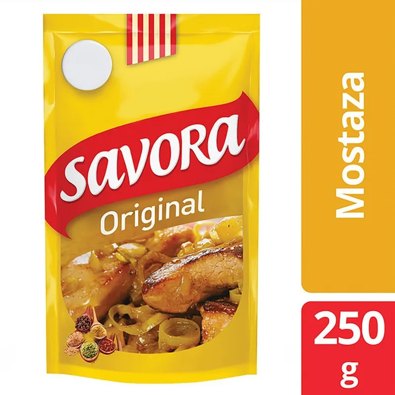 Mostaza / Mustard SAVORA- ( 250 gr 8.81Oz) San Telmo Market, Argentine Grocery & Restaurant, We Ship All Over USA and CANADA