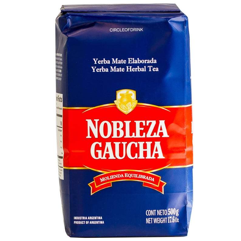 Yerba Mate Seleccion NOBLEZA GAUCHA - ( 500 gr 1.1 Lb) San Telmo Market, Argentine Grocery & Restaurant, We Ship All Over USA and CANADA