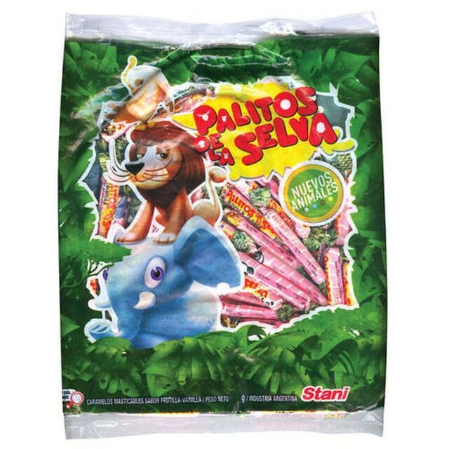 Caramelos / Tutti Frutti Soft Candy PALITO DE LA SELVA - ( 600gr 21.16 Oz) San Telmo Market, Argentine Grocery & Restaurant, We Ship All Over USA and CANADA
