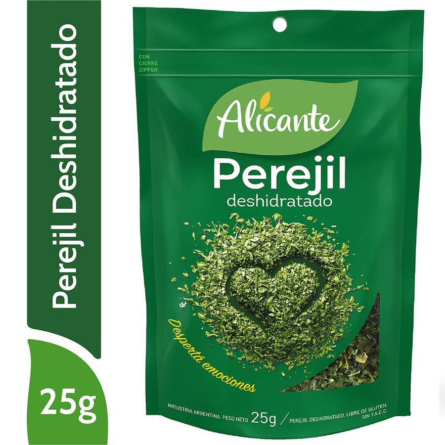 Perejil Deshidratado / Parsley Flakes  ALICANTE - ( 25 gr 0.88Oz) San Telmo Market, Argentine Grocery & Restaurant, We Ship All Over USA and CANADA