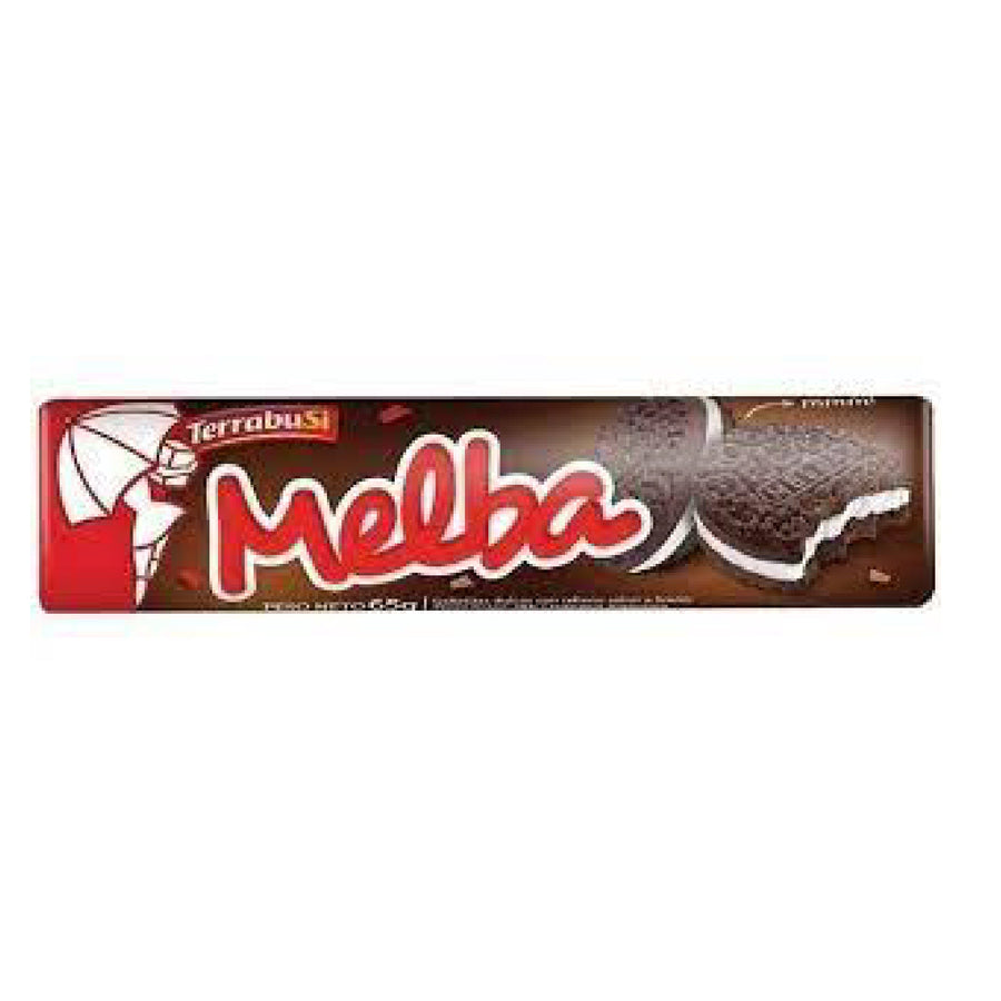 Galletita  Chocolate / Chocolate Cookie with lemon filling  MELBA 120 gr San Telmo Market, Argentine Grocery & Restaurant, We Ship All Over USA and CANADA