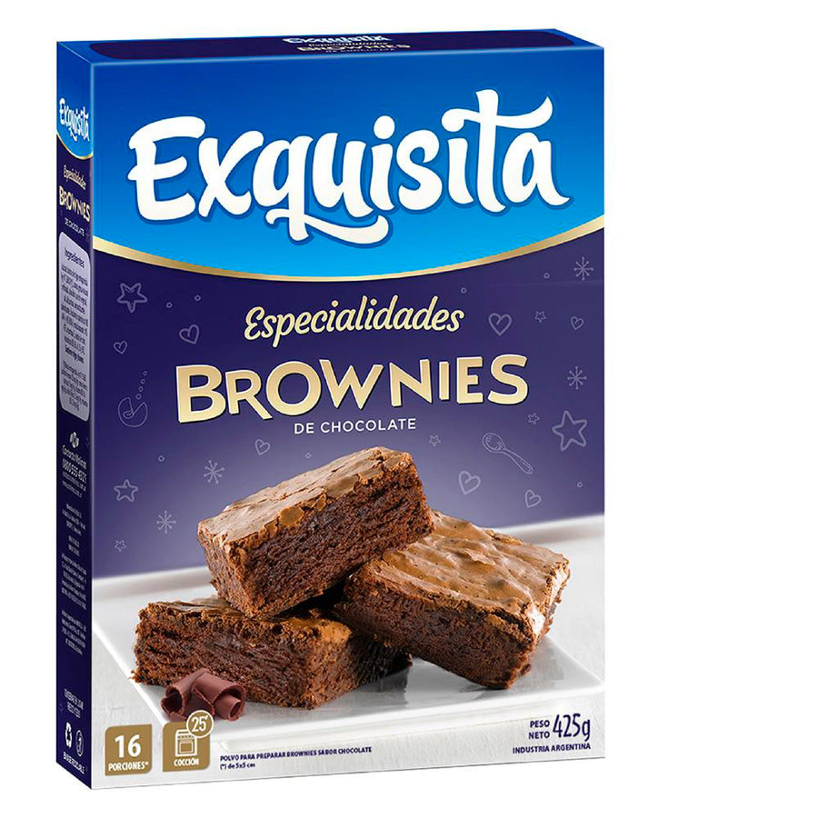 Torta Brownie / Pre mix Brownie EXQUISITA- ( 425 gr 15Oz) San Telmo Market, Argentine Grocery & Restaurant, We Ship All Over USA and CANADA