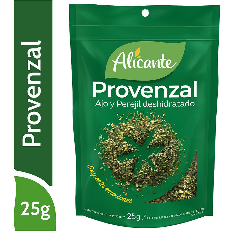 Provenzal Seleccionado / Parsley + Garlic Flakes ALICANTE - ( 25 gr 0.88Oz) San Telmo Market, Argentine Grocery & Restaurant, We Ship All Over USA and CANADA