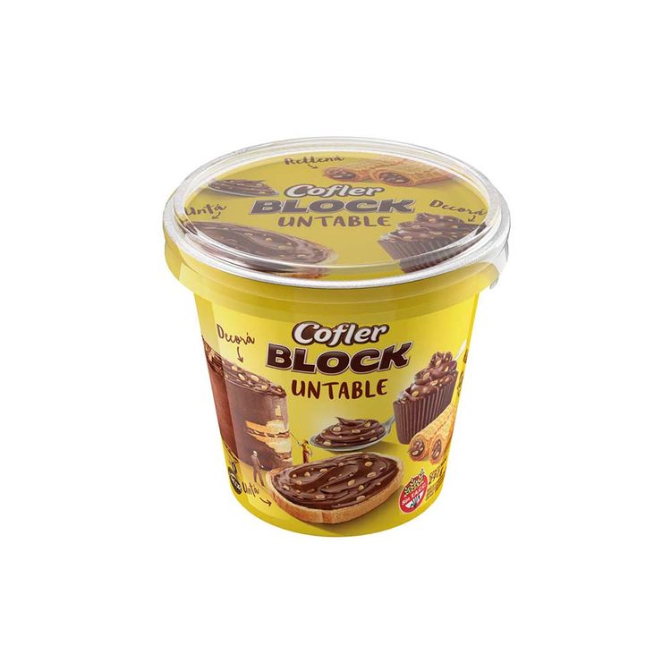 Relleno a base de Chocolate / Chocolate Spread BLOCK GLUTEN FREE - ( 290 gr 10.2Oz) San Telmo Market, Argentine Grocery & Restaurant, We Ship All Over USA and CANADA