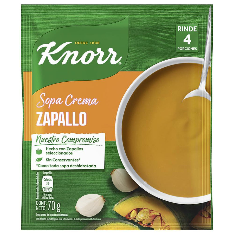 Sopa Crema Zapallo con Nuez Moscada / Cream of Pumpkin Soup with Nutmeg - (70 gr - 2.47 oz) San Telmo Market, Argentine Grocery & Restaurant, We Ship All Over USA and CANADA