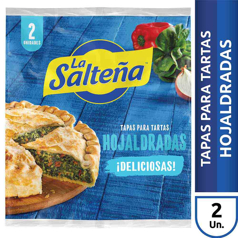 Tapa para Pascualina Hojaldre / Pie Dough Disk - LA SALTENA San Telmo Market, Argentine Grocery & Restaurant, We Ship All Over USA and CANADA