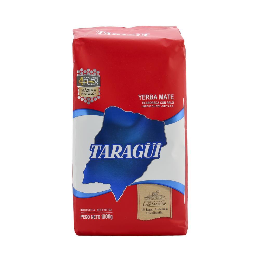 Yerba Mate Taragui Tradicional Flex- (  1kg 2.2 Lb) San Telmo Market, Argentine Grocery & Restaurant, We Ship All Over USA and CANADA