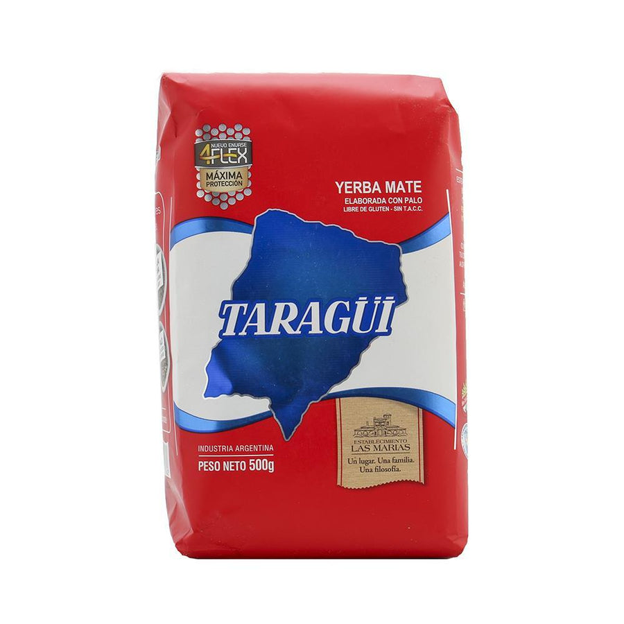 Yerba Mate TARAGUI Flex - ( 500gr 1.1 Lb) San Telmo Market, Argentine Grocery & Restaurant, We Ship All Over USA and CANADA