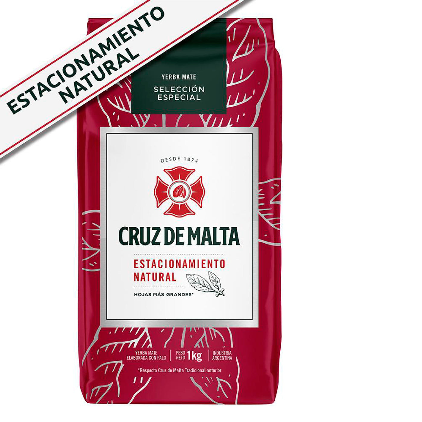 Yerba Mate Special Selection CRUZ DE MALTA - ( 1 Kg 2.2 Lb) San Telmo Market, Argentine Grocery & Restaurant, We Ship All Over USA and CANADA