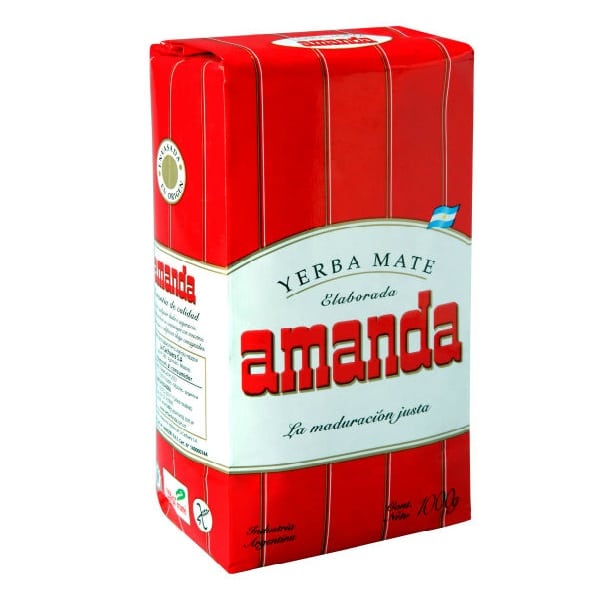 Yerba Mate Tradicional AMANDA - ( 500 gr 1.1 Lb) San Telmo Market, Argentine Grocery & Restaurant, We Ship All Over USA and CANADA